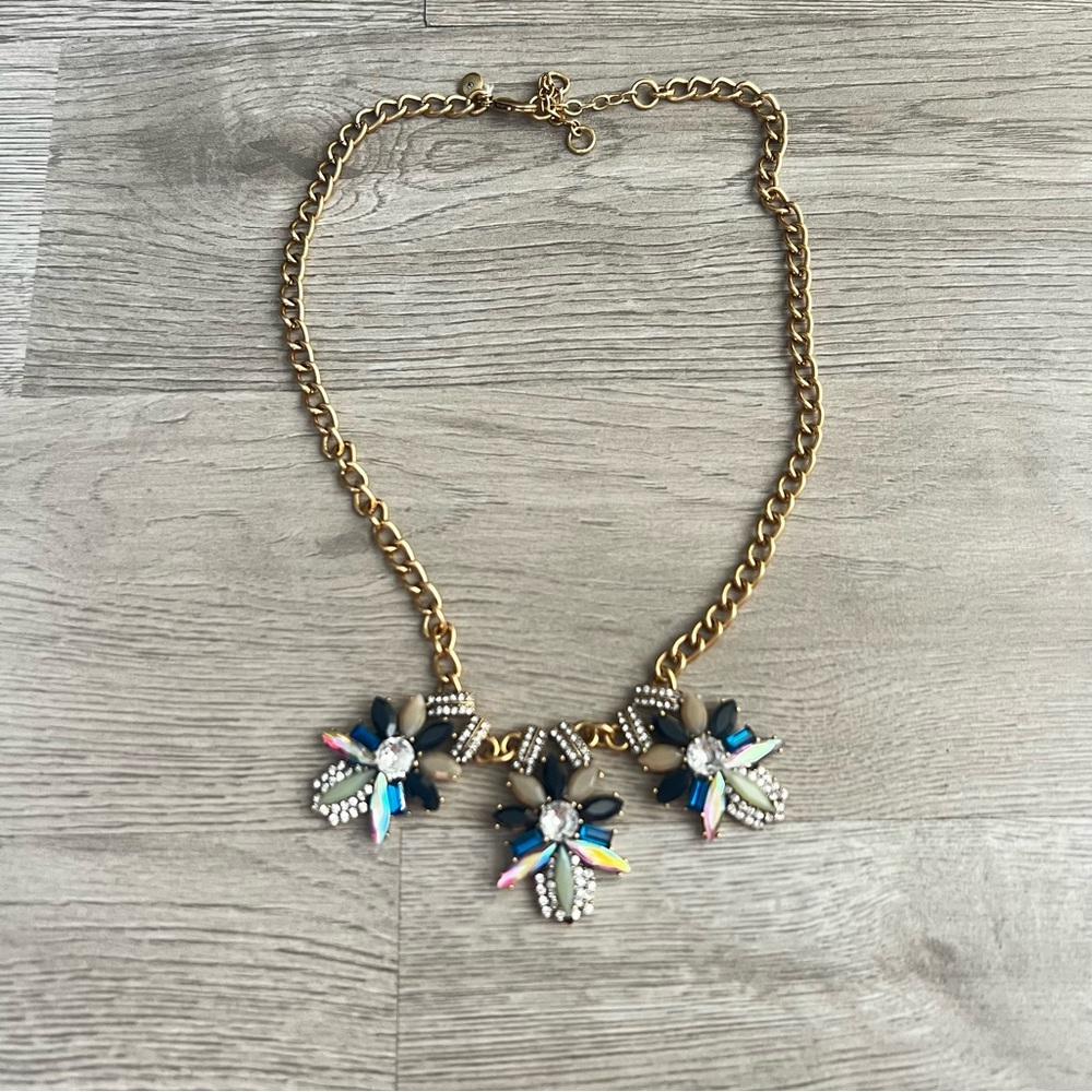 JCREW Multicolor Statement Necklace